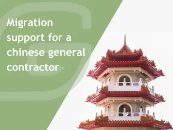 Immigration Support for a Chinese General Contractor